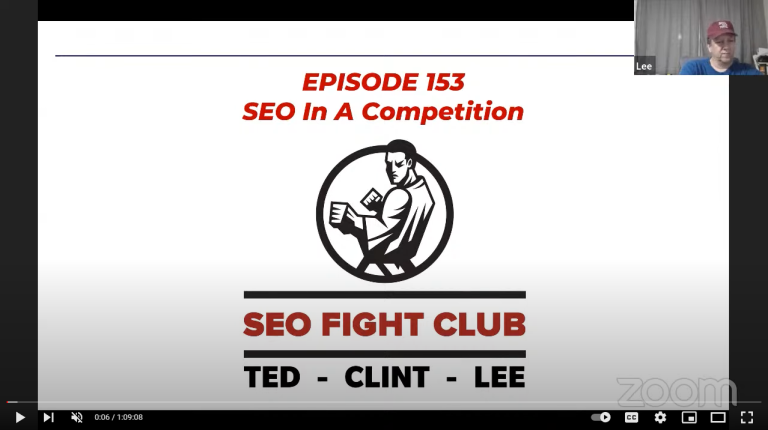 SEO Fight Club – Episode 153 – Crashing an Image SEO Contest